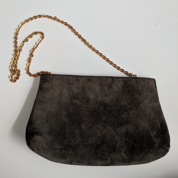 Vintage 1950's Block Leather and Gatorskin Mini Bag - Picture 3 of 7